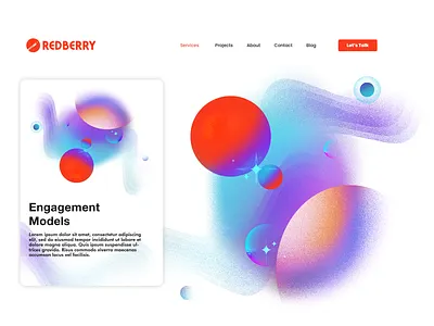 Engagement Models Illustration art branding bright colorful design illustration logo neon ui vector