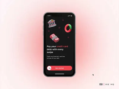 Loan Repayment App animation banking branding calculator darkmode debt debtapp debtcalculator design fintech graphic design loanapp loancalculator loanmanage loanrepayment ui design ux uxdesign