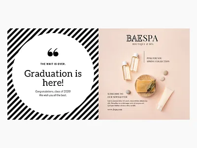 BAESPA design illustration logo social media post