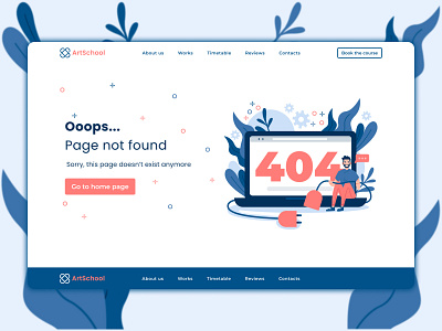 404 Page Not Found 404 eror page figma graphic design