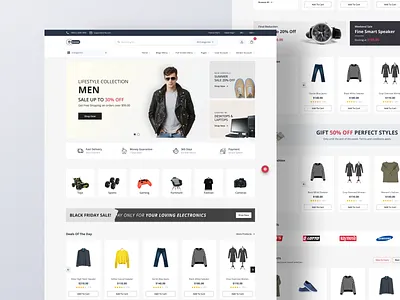 Bazaar – The Fashion Landing Page Design design fashion fashion website figma download figma freebies free figma download freebies illustration landing page saas landing page shopping ui ui design ui ux ux design web web design website design