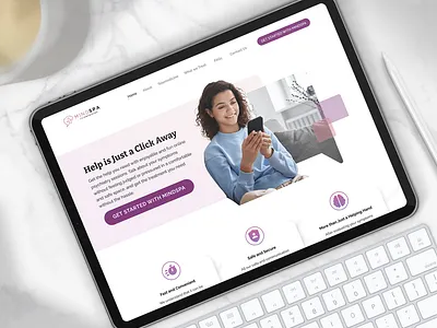 Mindspa Website design figma graphic design ui ux web website wordpress