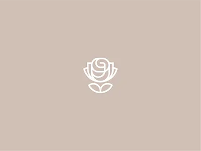 Roselets Brand Mark branding candle design flower graphic design icon logo rose zilux