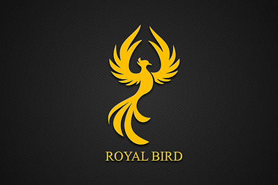 Royal Bird Logo Design 3d attractive logo branding design graphic design illustration logo logo design motion graphics ui unique logo design