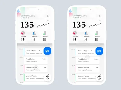 Shape. LSAT Prep ai animation app branding illustration interaction logo lsat mobile motion graphics principle test prep ui ux