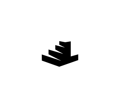Learning Staircase branding icon logo