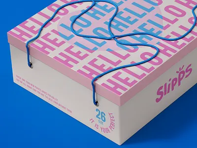 Slipps | Packaging design for kids ballet slips brand baby ballet box brand design brand identity branding child childrens funny kids kids brand logo logotype package packaging design playful pointes shoes slipps toys