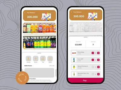 MOSE : Mobile Payment & Self-checkout branding design graphic design mobileapp ui ux