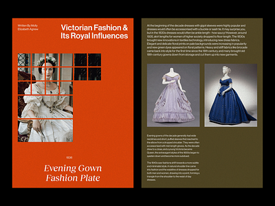 Victorian Fashion 2022 trends art direction article clean creative design editorial fashion grid history layout photo photographer print typo typography ui ui elements uidesign ux