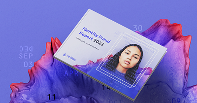 Identity Fraud Report branding graphic design