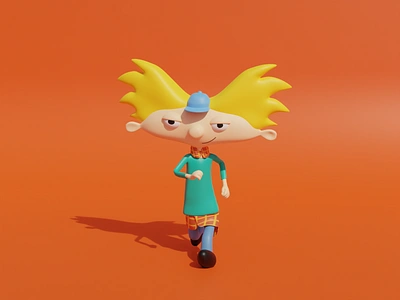 Hey Arnold! 3d animation b3d blender blender3d cyclesrender design graphic design graphics illustration motion graphics render