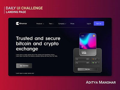 Landing Page branding illustration ui ux vector