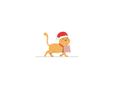 Cat 2023 cat design flat illustration illustrator newyear vector