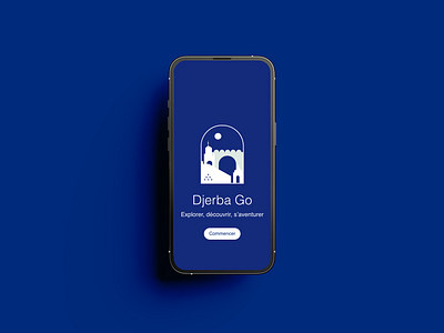 DjerbaGo adobe xd android app design gamified tourism tunisia ui