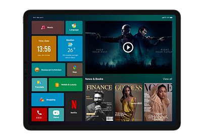 Private Taxi app home screen app design ipad product design taxi ui uiux ux