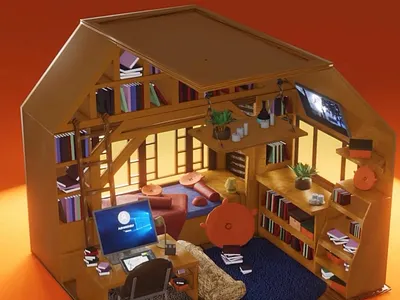 Comfort Zone 3d branding motion graphics