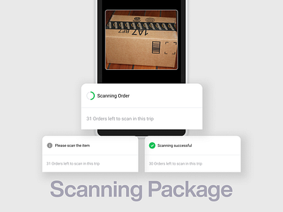Warehouse Scanning App arzooo arzooo design courier loading courier unloading dashboard dashboard ui design indian users logistics order loading package loading package unloading scan supply chaib ui ux warehouse warehouse ops warehouse scan app