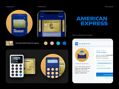 AMEX - credit card configuration amex bank creditcard illustration ui ux