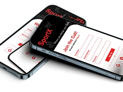 Daily Ui 001-Sign up/Log In Page app branding ui ux