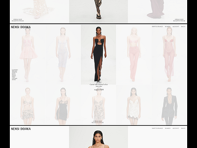 Nensi Dojaka Concept Expl 05 concept design layout typogaphy ui ux web website