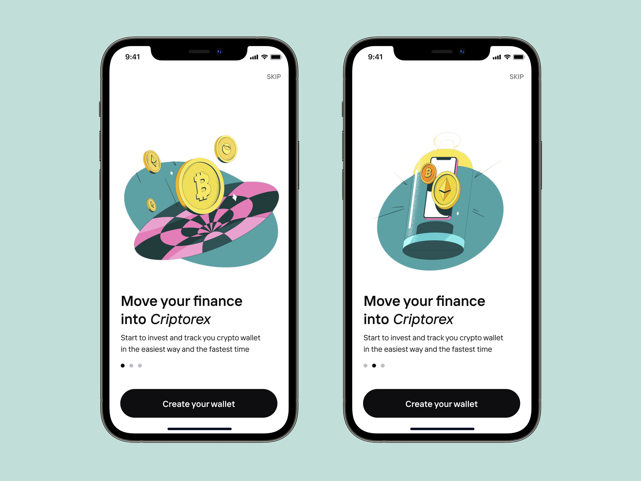 Fintech App Design | Crypto Wallet by Musemind Mobile for Musemind on  Dribbble