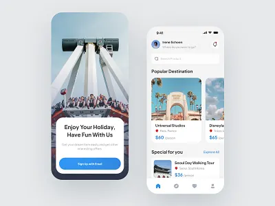 Travel App mobile app mobile banking travel travel app uidesign