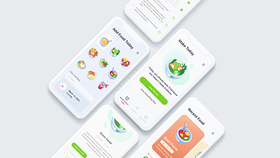 Lil Chef iPhone App app cooking design ios mobile product recipe ui