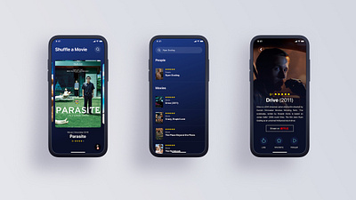 Streaming App Search app design ios mobile product stream ui