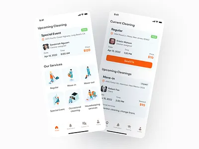 Service aggregator app 🧹 app ar app branding design illustration logo mobile app mobile application ui ux