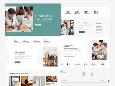 Deston - Corporate Business Theme agency business corporate design digital finance marketing marketing agencies web webdesign website wordpress