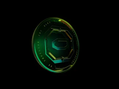 THRC - membership pass 3d avax coin crypto defi eth etheric finance fintech nft pass sol thrc token ui web3