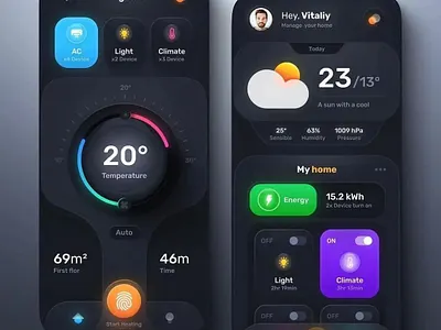 Weather ☁️✨ App Design dribble graphic design illinoisan pro design ui ui design ui designer ui ux ui ux designer