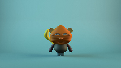 MONKEY 3d 3d character animation app branding design graphic design illustration logo motion graphics ui ux vector