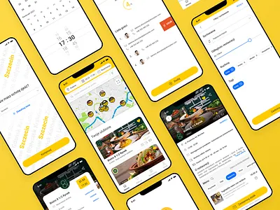 Zjedz.my Mobile App app application branding delivery design food mobile restaurant ui zjedzmy