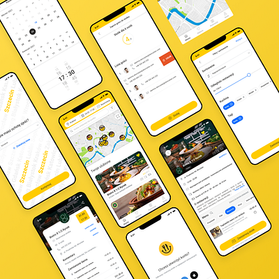 Zjedz.my Mobile App app application branding delivery design food mobile restaurant ui zjedzmy