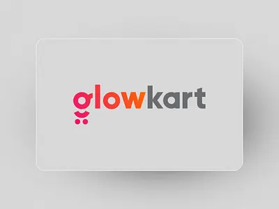 Glowkart Logo branding cart cart logo design g g logo glow glowkart graphic design icon illustration kart logo logo design ui usman usman chaudhery ux vector