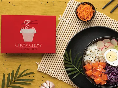 Chow Chow 3d animation app branding design graphic design illustration logo motion graphics typography ui ux vector