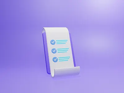 3D Icon List 3d 3dicon blender designlist list report