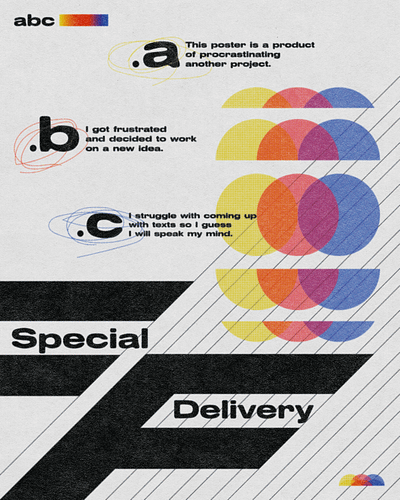 Special Delivery Poster