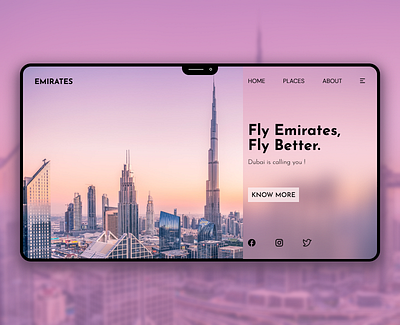 Emirates airlines - Landing page UI design airlines branding daily ui challenges dailyui design dubai ecommerce ecommerce design emirates graphic design landing page landing page ui purple ui challenges ui design ux ux design web design web ui website design