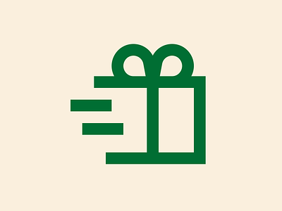 🎁 christmas delivery express gift icon