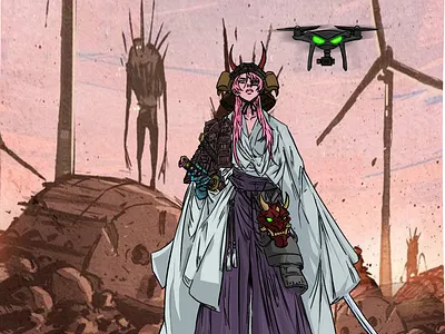 Misuki character design