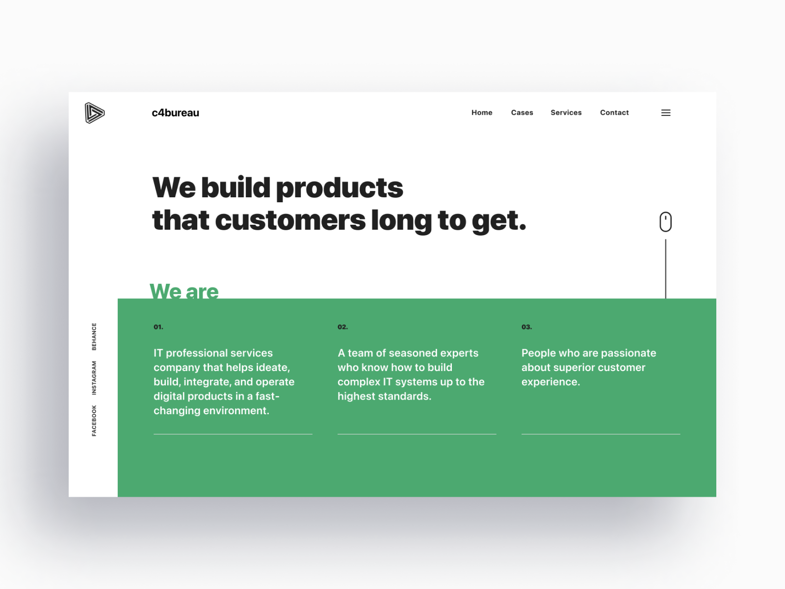 IT Company Website By Orangesoft On Dribbble