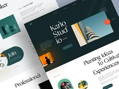 Web Agency Homepage Design agency branding clean company design studio digital marketing design digital website graphic design header hero homepage landing page design marketing marketing design ui ux web web design website website optimization