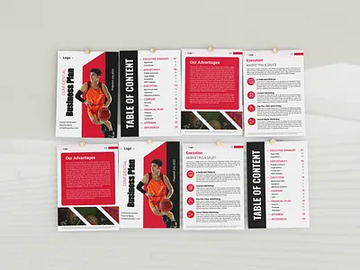 Sports Business Plan Template business business plan coaches industrial growth industrial plans leaders mockup sports sports industry sports plan startup template