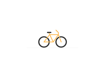 Bicycle illustration branding design graphic design illustration logo vector