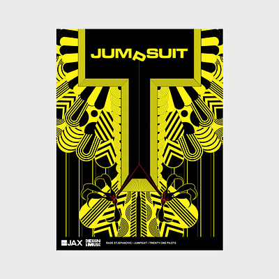 Jumpsuit / 21 Pilots 21pilots aiga art design eagle graphic design illustration jumpsuit letter music poster show typography vector