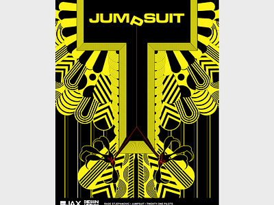 Jumpsuit / 21 Pilots 21pilots aiga art design eagle graphic design illustration jumpsuit letter music poster show typography vector