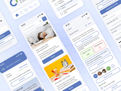 To-do list and time management app app app design application graphic design mobile mobile app mobile design mobile interface time management to do to do app ui ui design ui ux ux ux design web design