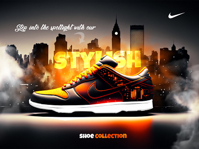 Shoes Social media post design ads design advertising design banner banner ads banner ads design banner design best thumbnail designer design facebook graphic design instagram stories itz creative nike shoes banner post shoes banner social ads social banner social media social media post stories design